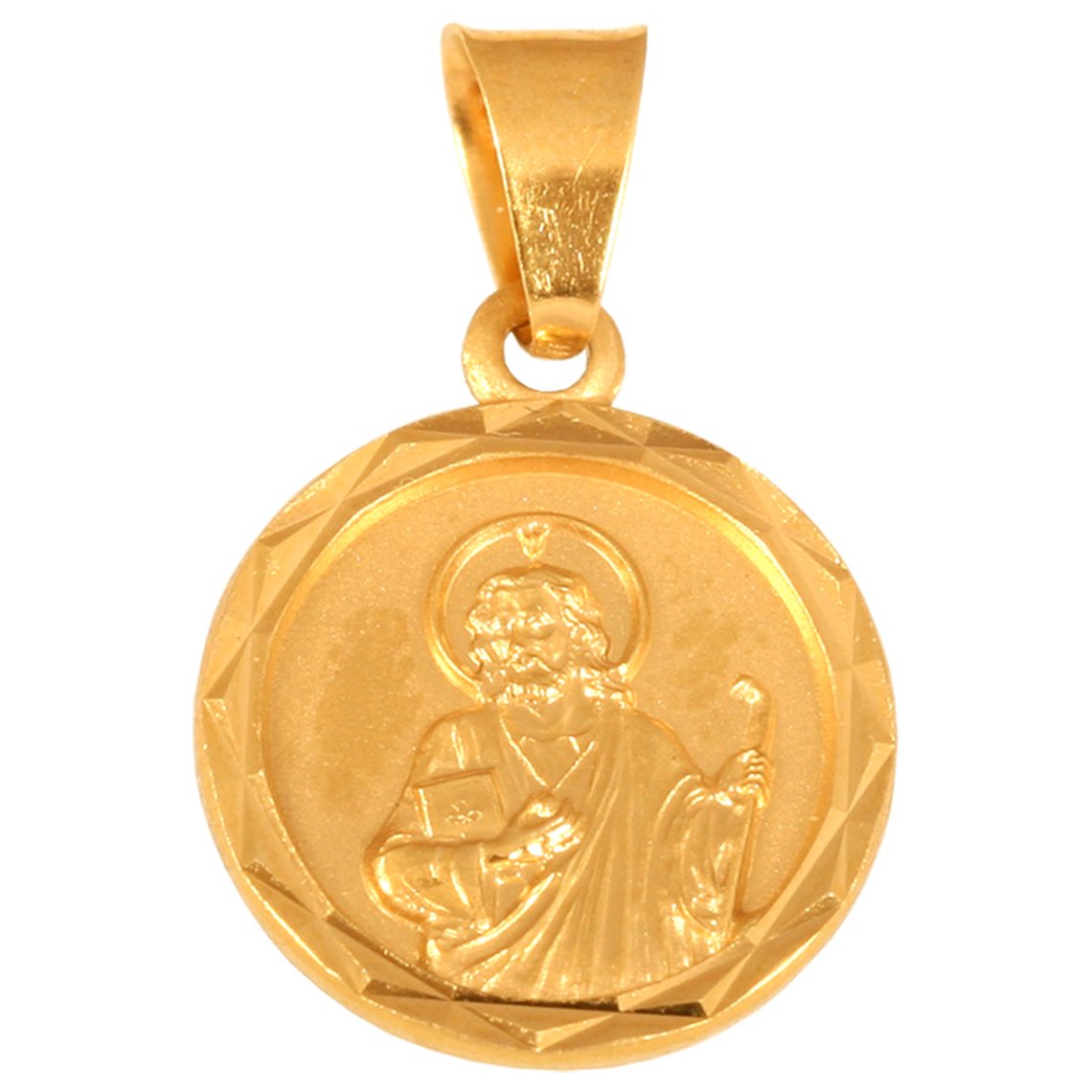 Zoty medalik 585 PREZENT GRAWER PUDEKO