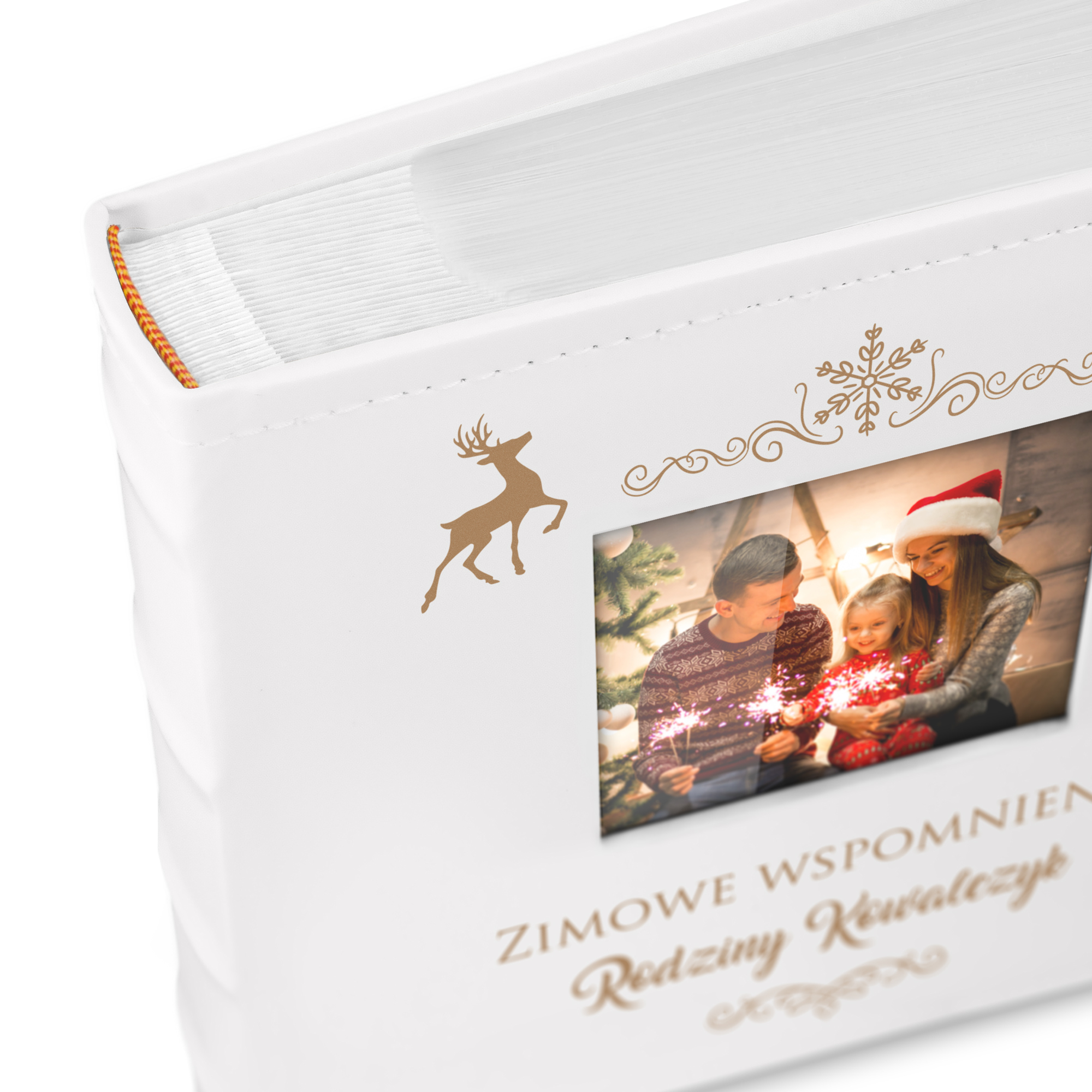 Album z nadrukiem na zdjęcia dla pary na święta — Zdjęcie 3 z 5