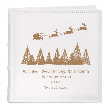 Album Na Zdjęcia GRAWER Prezent Na Święta Sanie Mikołaja
