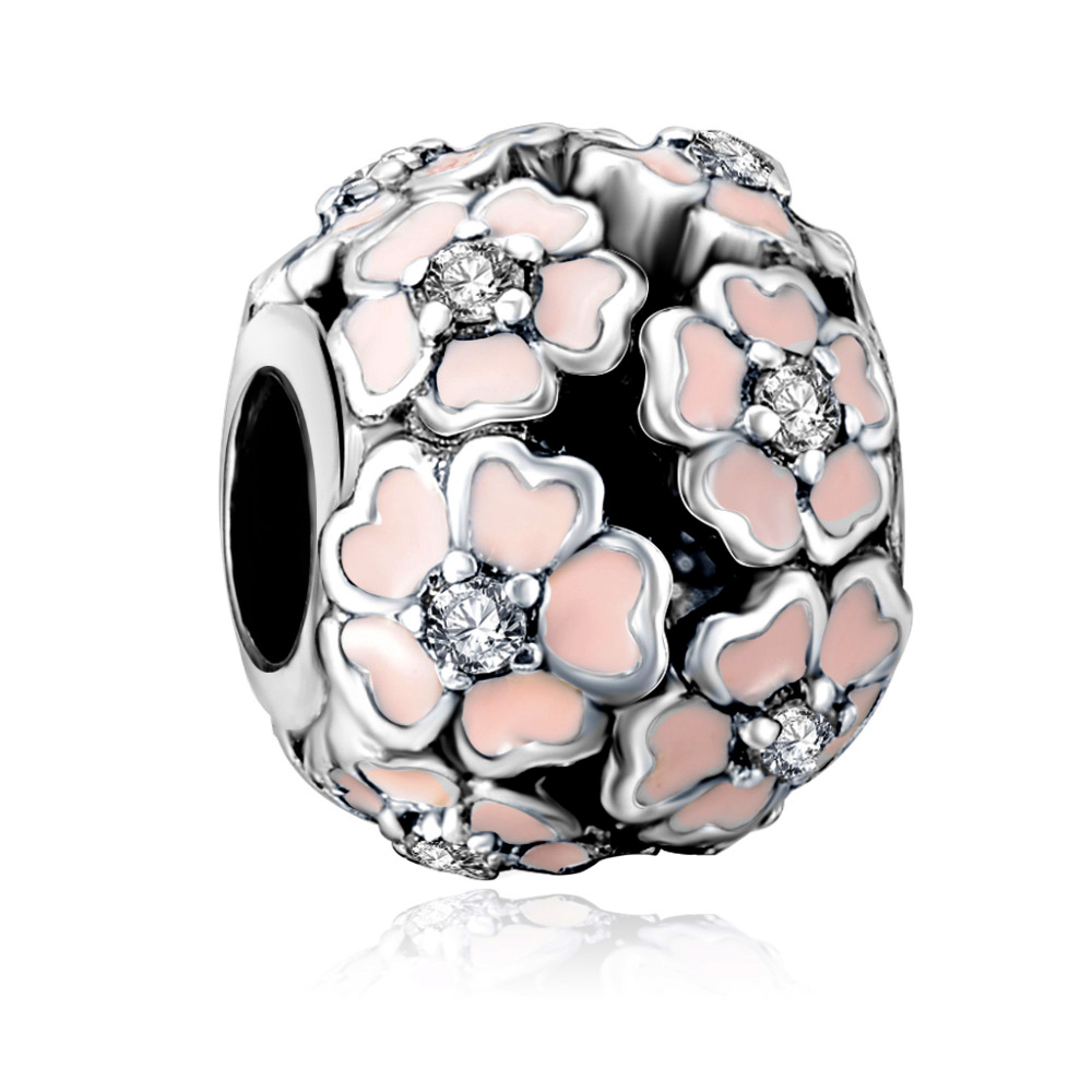 Charms Zawieszka Koralik 925 RӯOWA KA