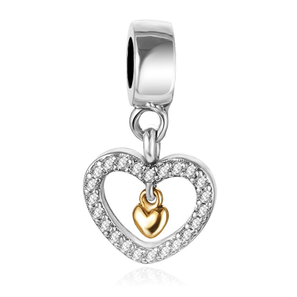 Charms Zawieszka Koralik 925 UKRYTY SKARB