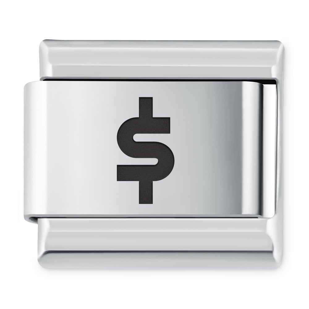 ITALIAN CHARMS Znak "dolar"