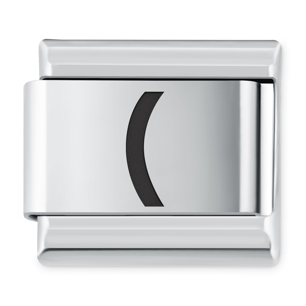 ITALIAN CHARMS Znak "nawias otwierajcy"