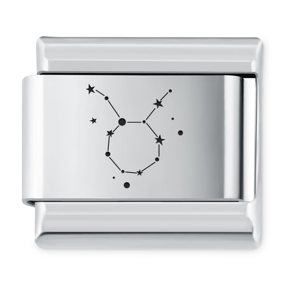 ITALIAN CHARMS Znak zodiaku konstylacje Byk