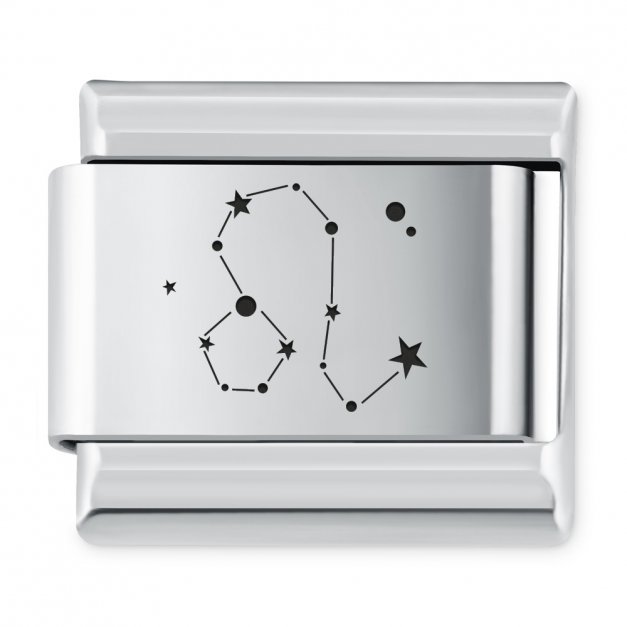 ITALIAN CHARMS Znak zodiaku konstylacje Lew
