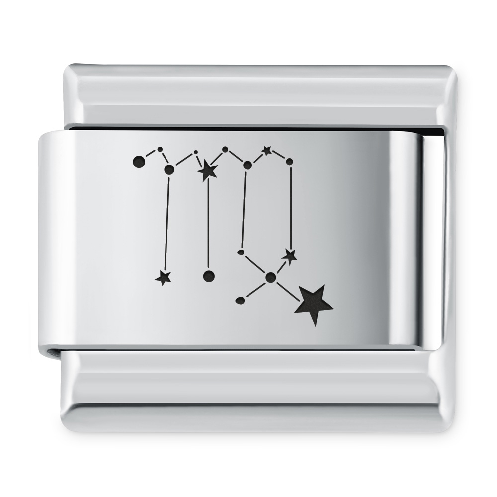 ITALIAN CHARMS Znak zodiaku konstylacje Panna