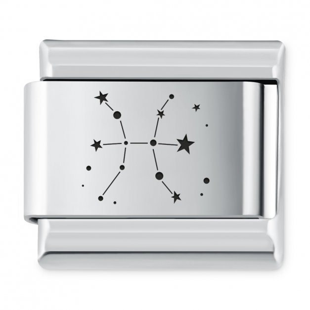 ITALIAN CHARMS Znak zodiaku konstylacje Ryby