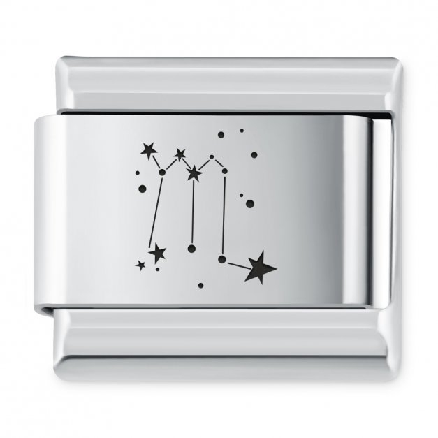 ITALIAN CHARMS Znak zodiaku konstylacje Skorpion