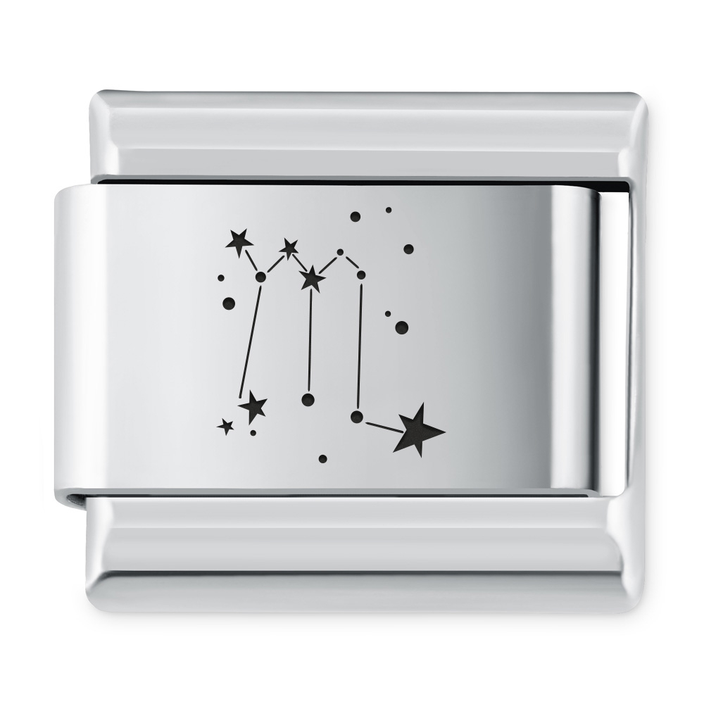 ITALIAN CHARMS Znak zodiaku konstylacje Skorpion