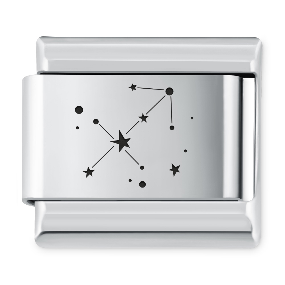 ITALIAN CHARMS Znak zodiaku konstylacje Strzelec
