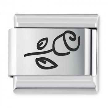 ITALIAN CHARMS Symbole Miłosne Róża