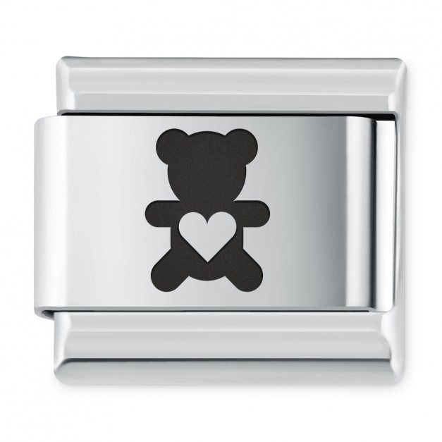 ITALIAN CHARMS Symbole Miłosne Miś