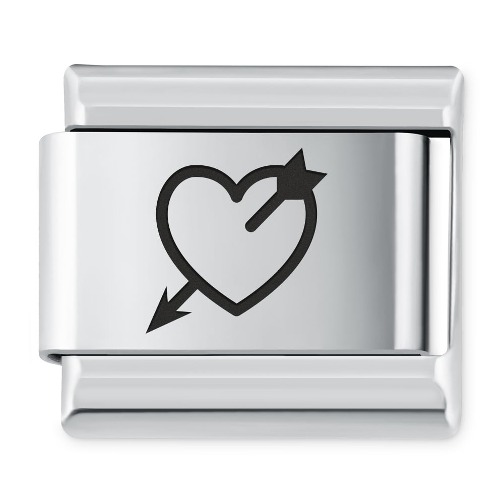 ITALIAN CHARMS Symbole Miosne Serce