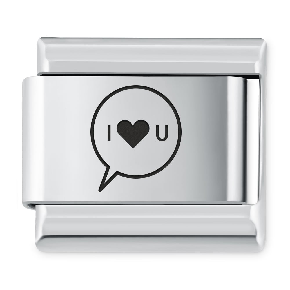 ITALIAN CHARMS Symbole Miosne Serce