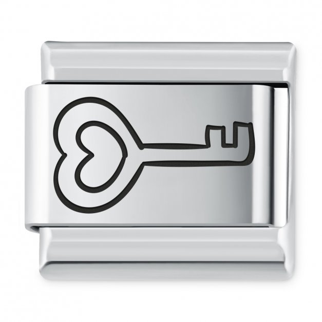 ITALIAN CHARMS Symbole Miłosne Klucz