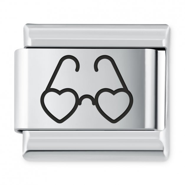 ITALIAN CHARMS Symbole Miłosne Okulary