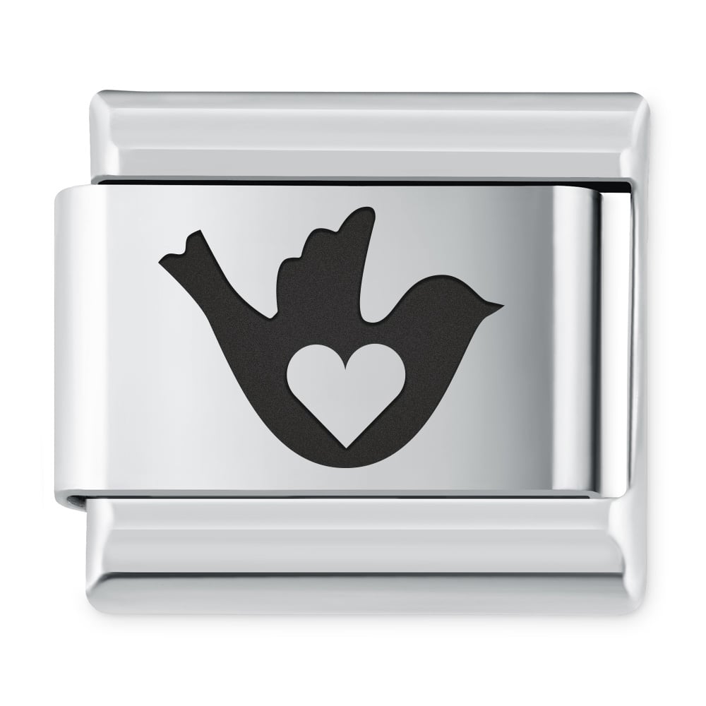 ITALIAN CHARMS Symbole Miosne Ptak