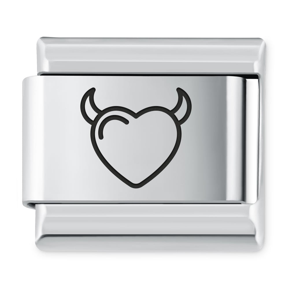 ITALIAN CHARMS Symbole Miosne Serce