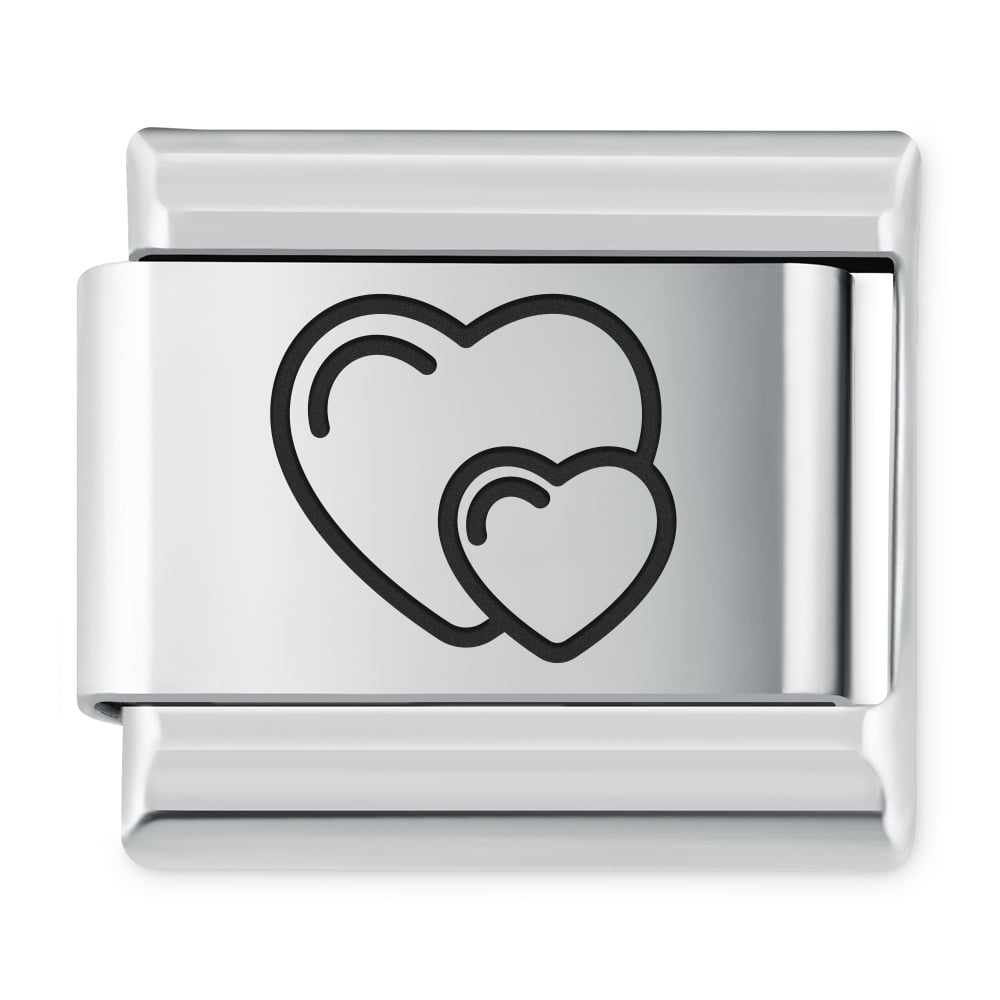 ITALIAN CHARMS Symbole Miosne Serce
