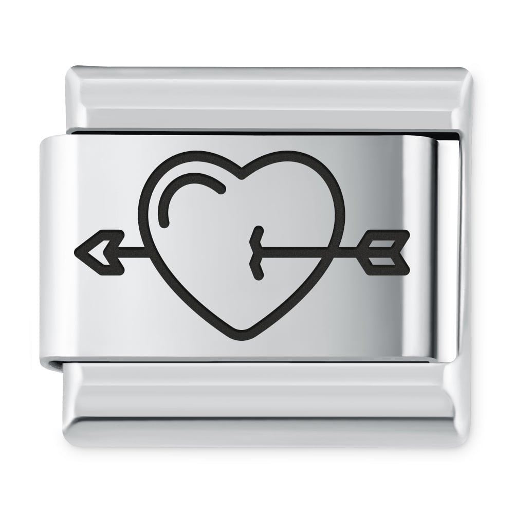 ITALIAN CHARMS Symbole Miosne Serce