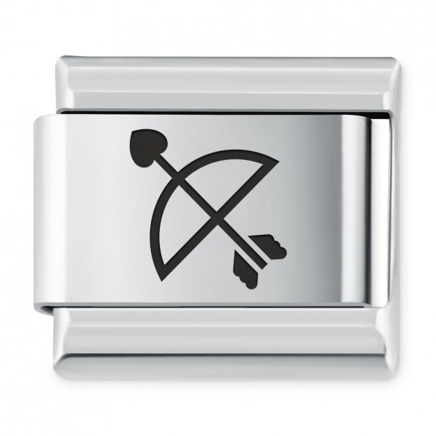 ITALIAN CHARMS Symbole Miłosne Łuk Kupidyna