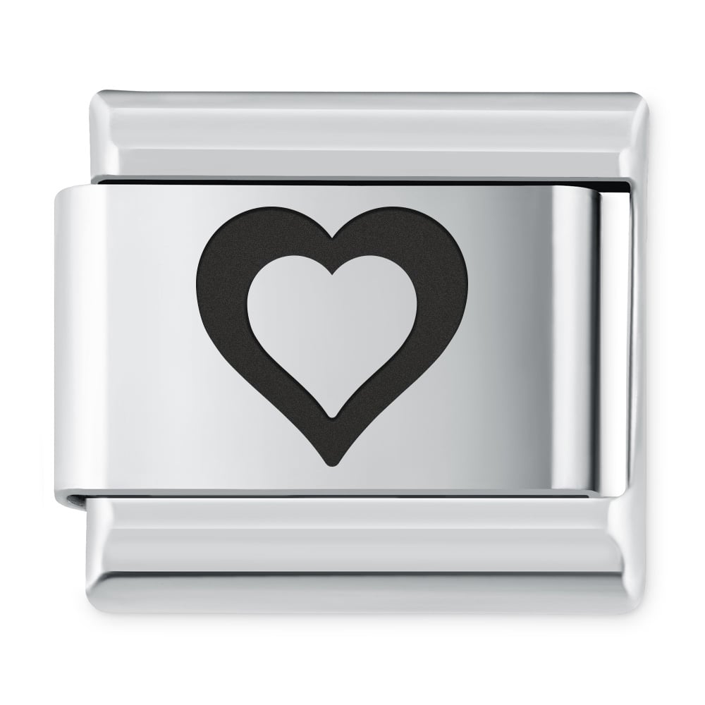 ITALIAN CHARMS Symbole Miosne Serce