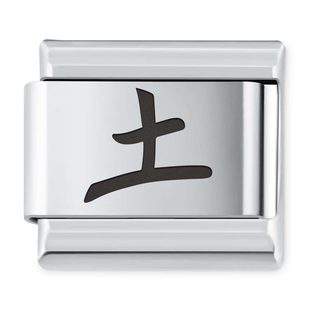 ITALIAN CHARMS Symbole Chiskie Ziemia