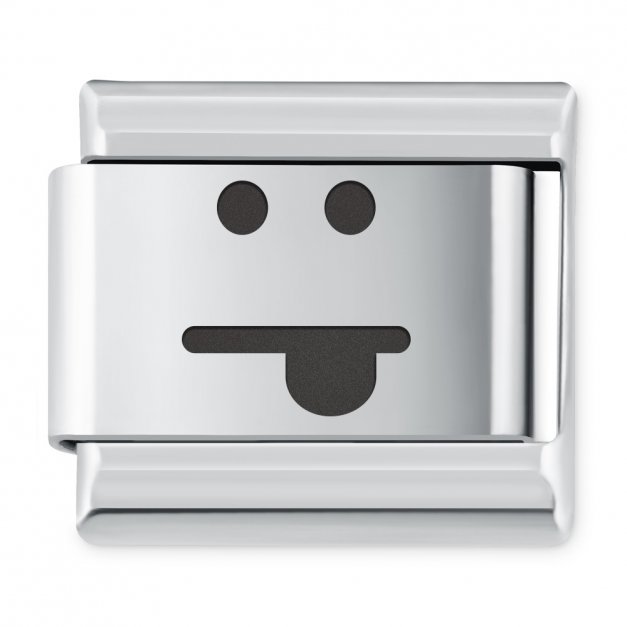 ITALIAN CHARMS Symbole Emocje Buźka Język