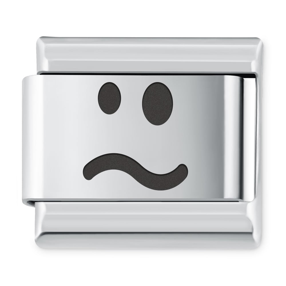 ITALIAN CHARMS Symbole Emocje Buka Zdziwienie