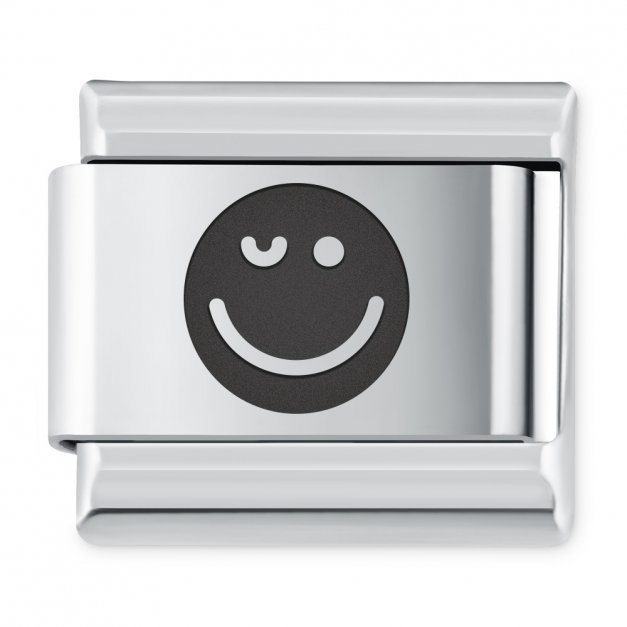 ITALIAN CHARMS Symbole Emocje Emotka Uśmiech