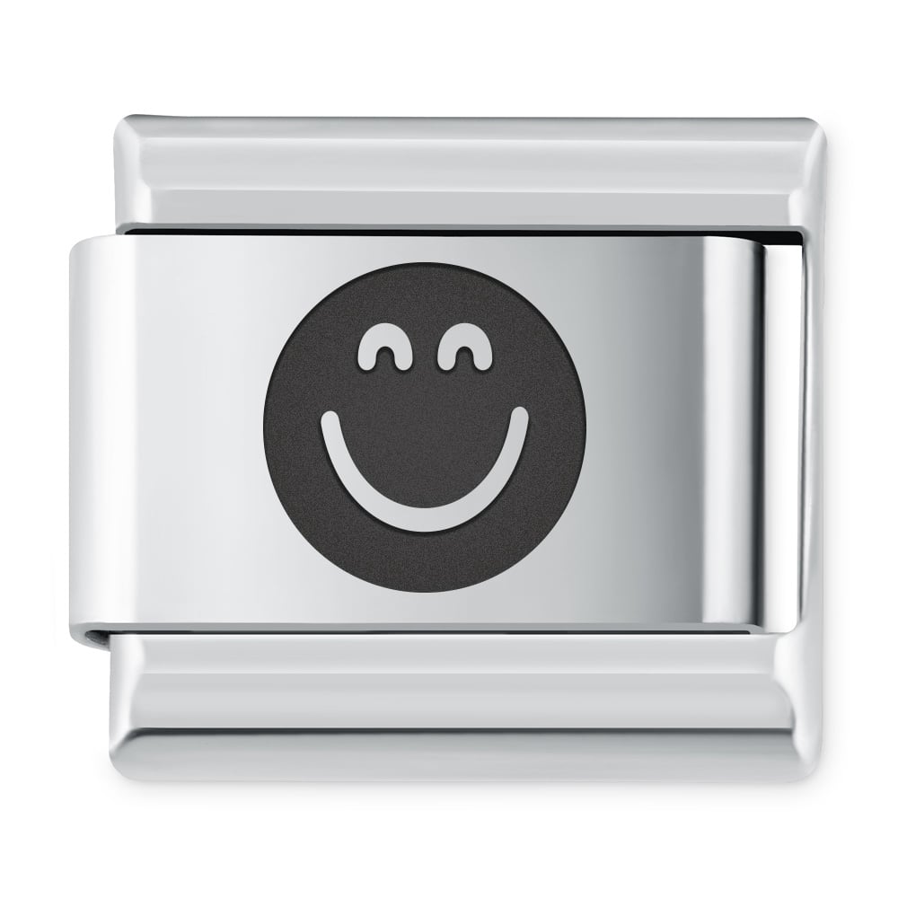 ITALIAN CHARMS Symbole Emocje Emotka Rado