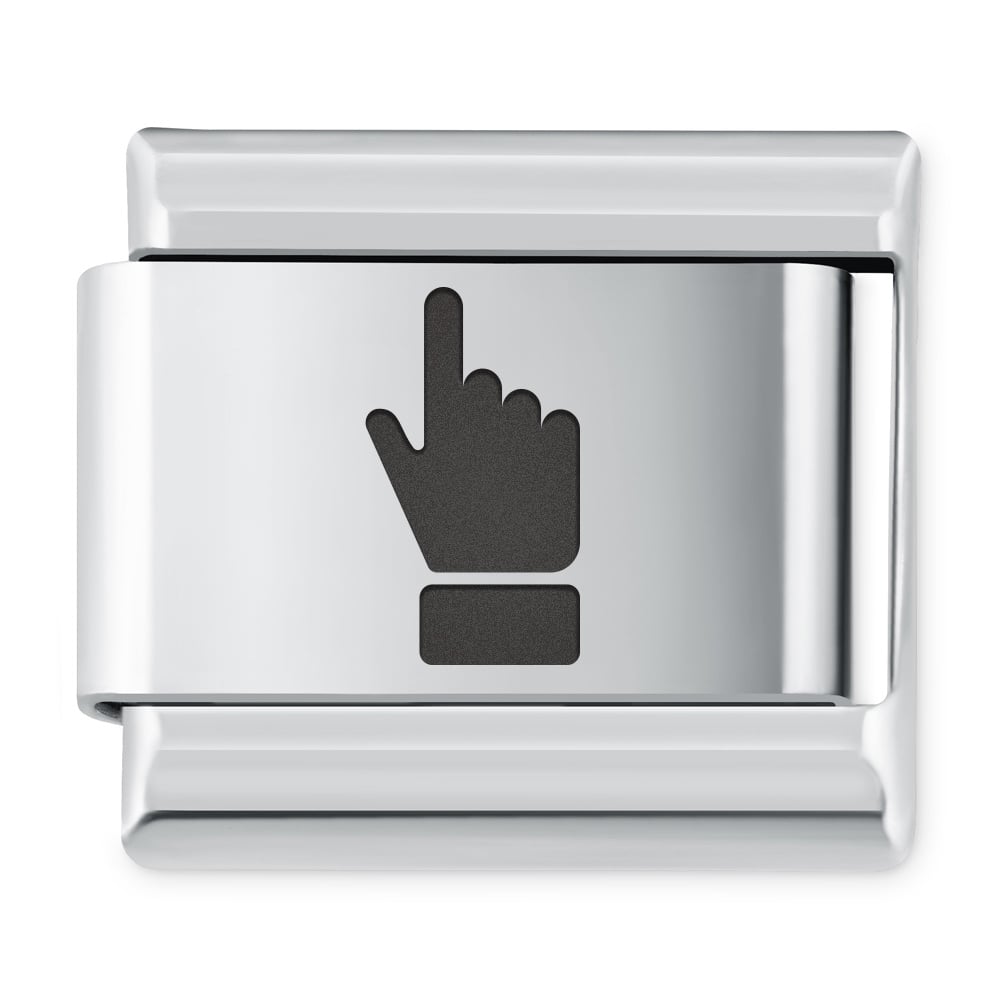 ITALIAN CHARMS Symbole Gesty Palec Wskazujcy
