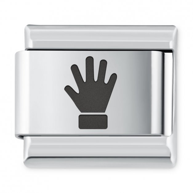ITALIAN CHARMS Symbole Gesty Piątka