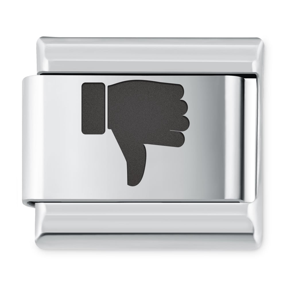 ITALIAN CHARMS Symbole Gesty Dislike