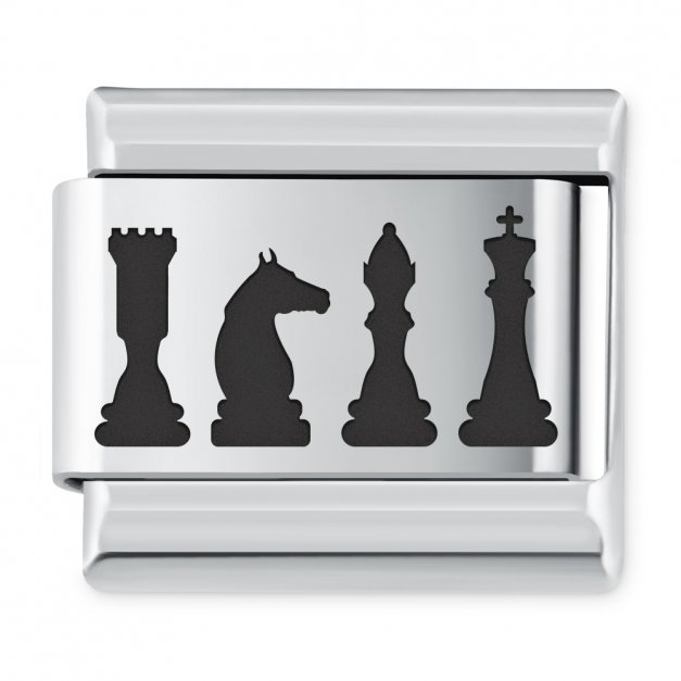 ITALIAN CHARMS Symbole Hobby Szachy