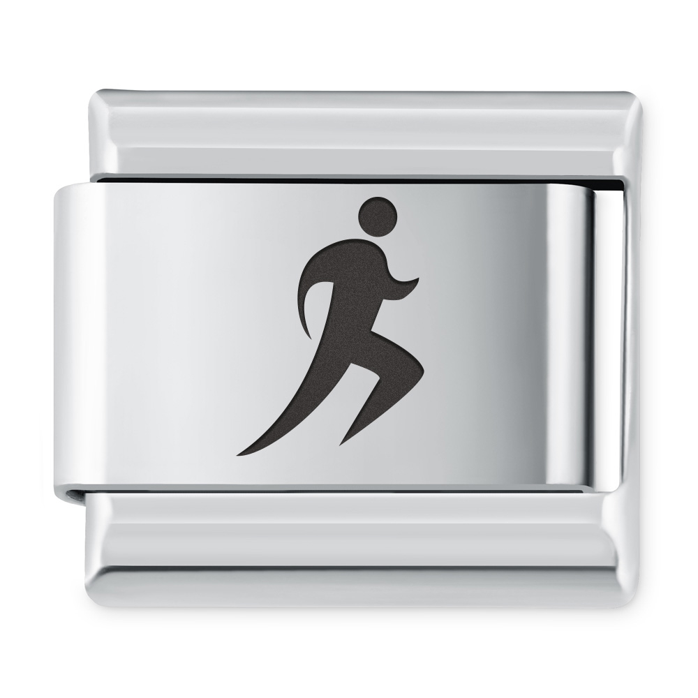 ITALIAN CHARMS Symbole Sportowe Bieganie