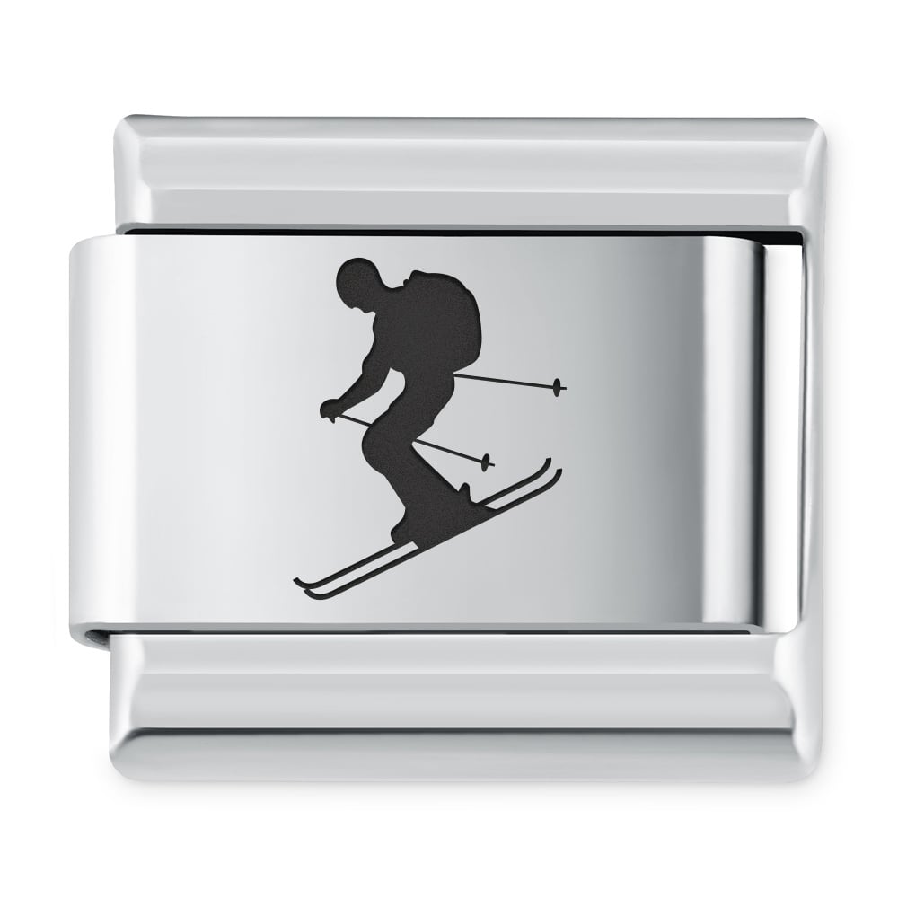 ITALIAN CHARMS Symbole Sportowe Narciarstwo