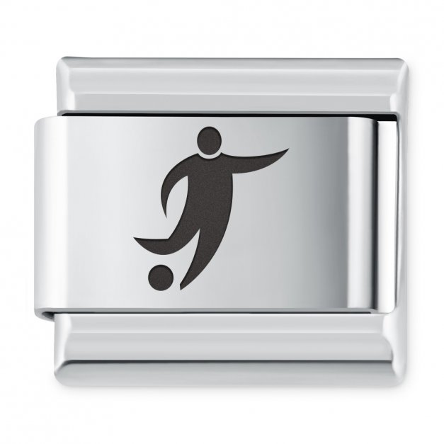 ITALIAN CHARMS Symbole Sportowe Piłka Nożna