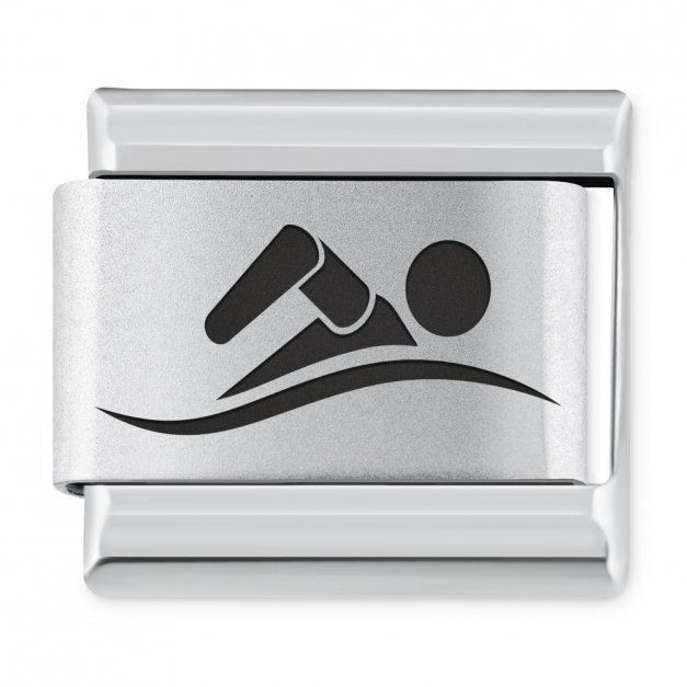 ITALIAN CHARMS Symbole Sportowe Pływanie