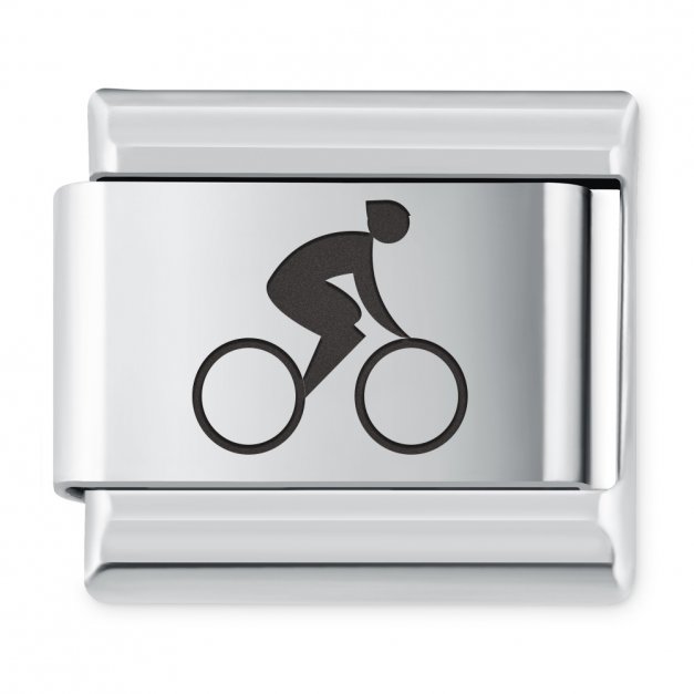 ITALIAN CHARMS Symbole Sportowe Jazda Na Rowerze