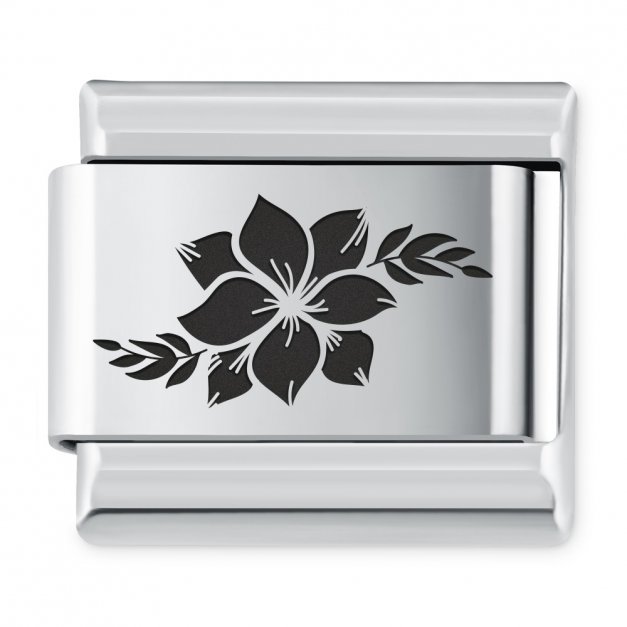 ITALIAN CHARMS Symbole Roślinne Lilia Wodna