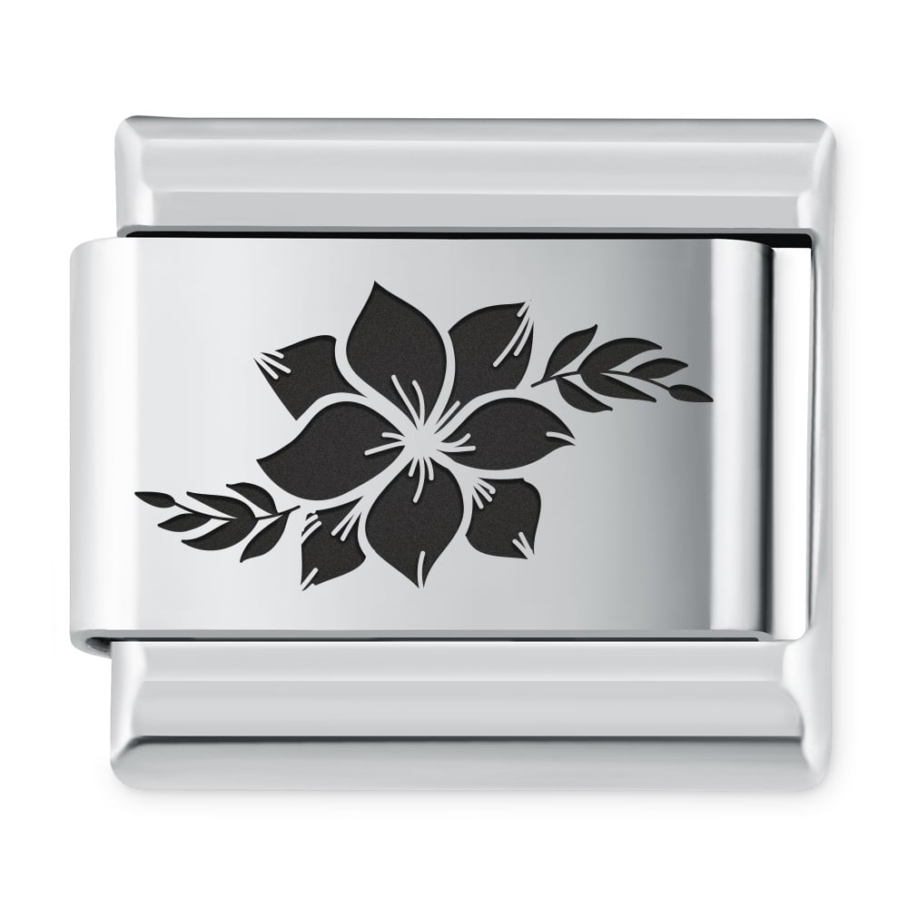 ITALIAN CHARMS Symbole Rolinne Lilia Wodna