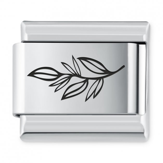 ITALIAN CHARMS Symbole Roślinne Liść