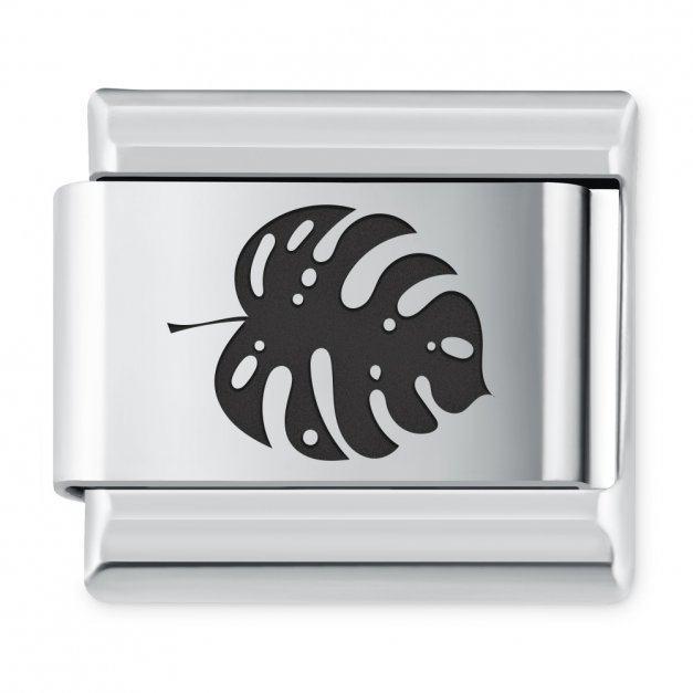ITALIAN CHARMS Symbole Roślinne Monstera