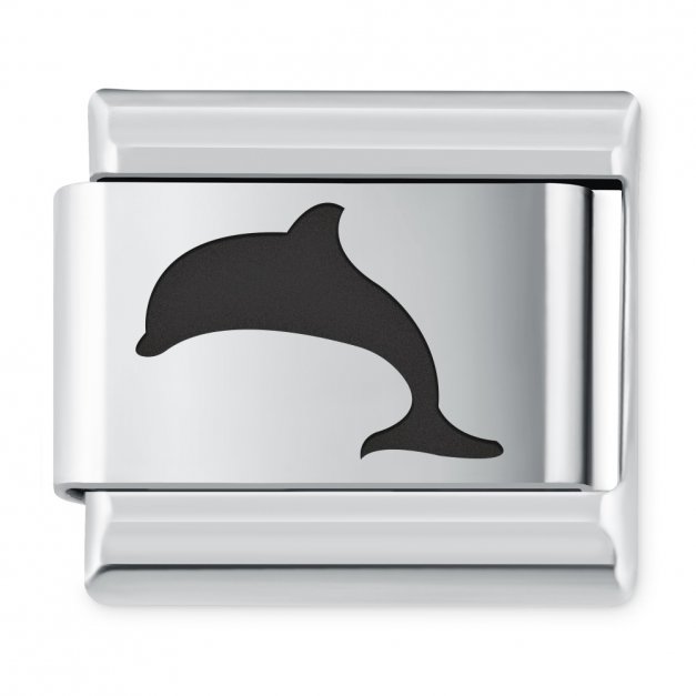 ITALIAN CHARMS Symbole Zwierzęta Delfin