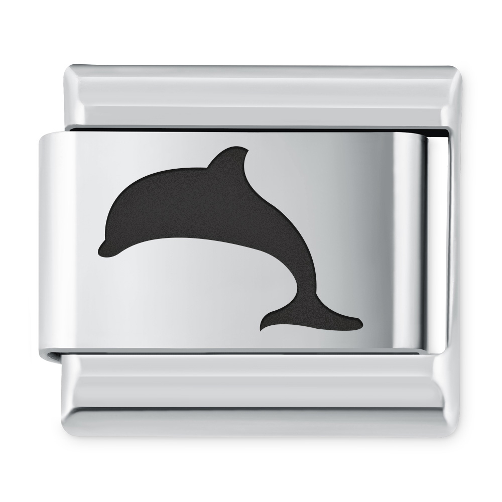 ITALIAN CHARMS Symbole Zwierzta Delfin