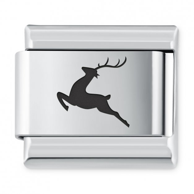 ITALIAN CHARMS Symbole Zwierzęta Jeleń