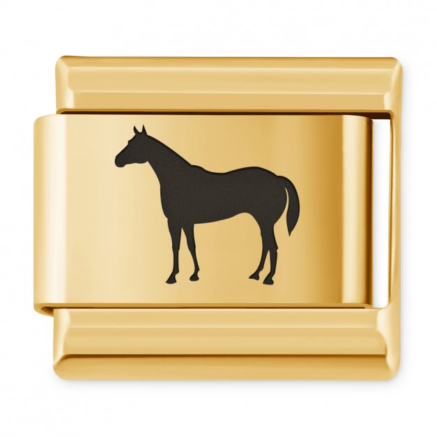 ITALIAN CHARMS Symbole Zwierzęta Koń