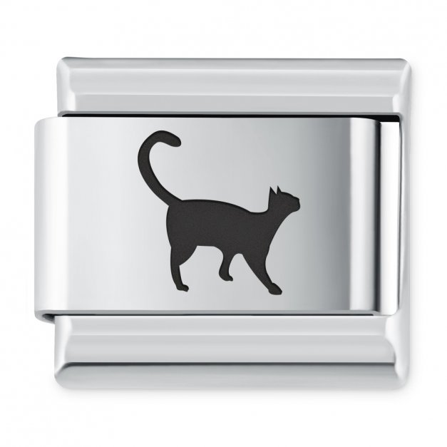 ITALIAN CHARMS Symbole Zwierzęta Kot