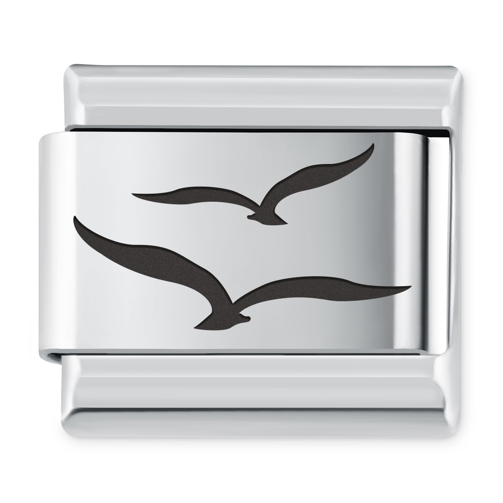 ITALIAN CHARMS Symbole Zwierzta Mewy